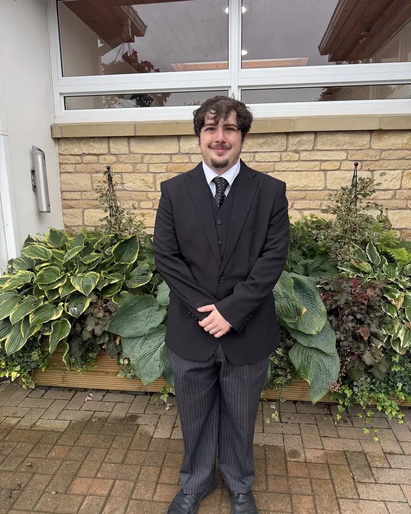 Finlay, Funeral Assistant and Bearer at Bay Tree Funerals
