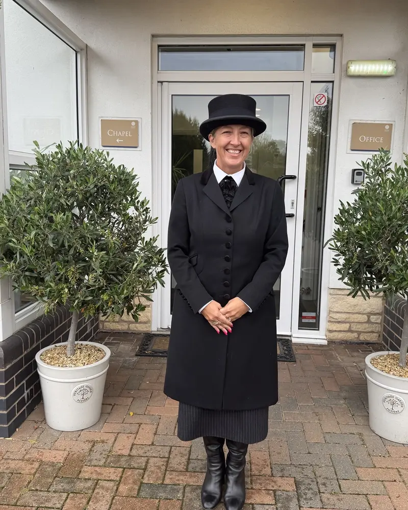 Samantha Ward, Lady Funeral Director at Bay Tree Funerals in Blaby