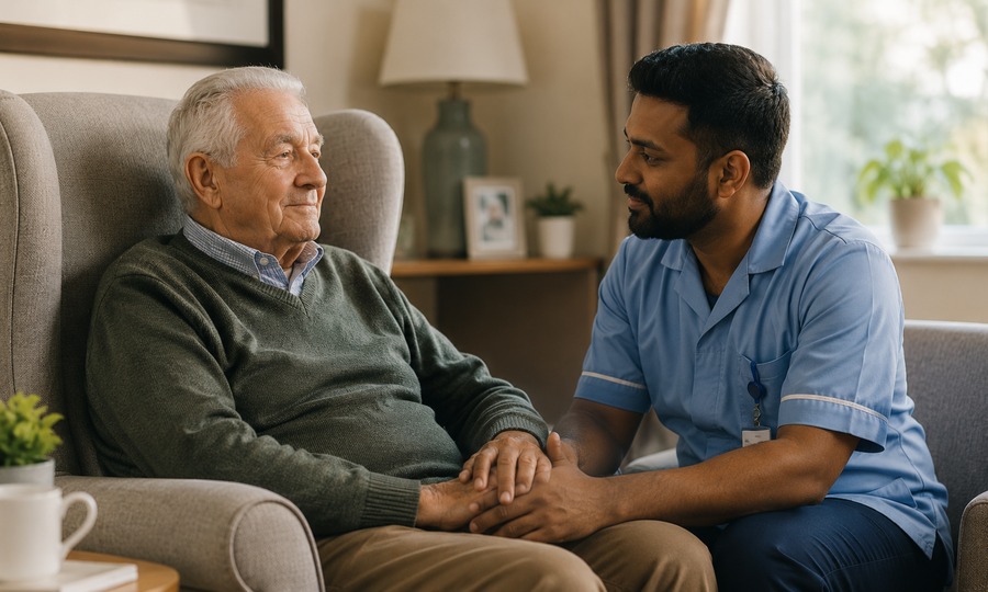 What to do when someone dies in a care home in Leicester