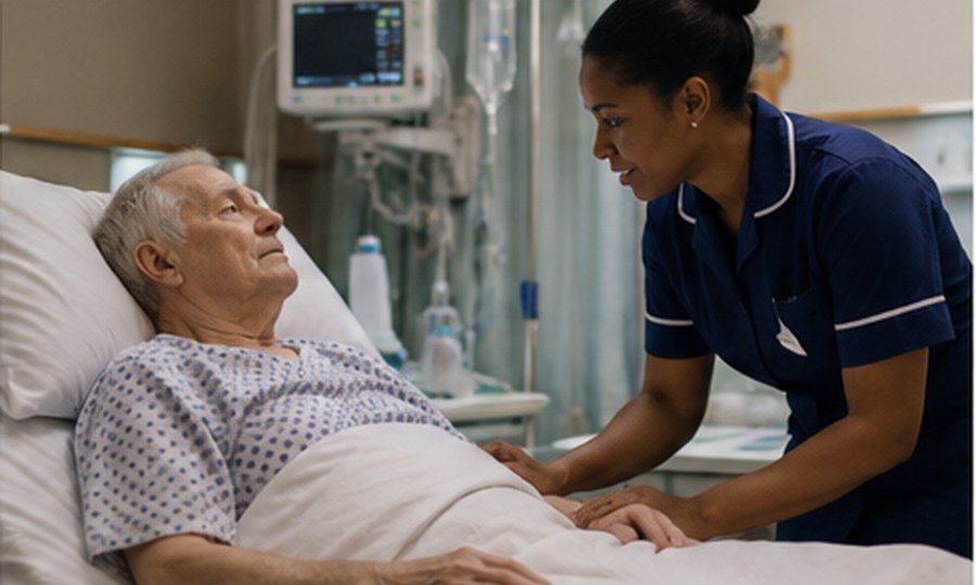 What to do when someone dies in hospital in Leicester