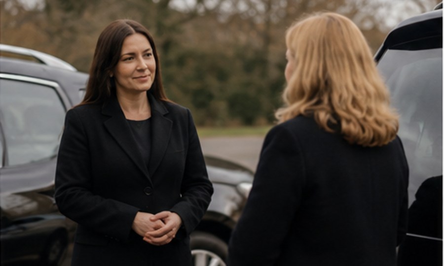 Bay Tree Funerals explaining what happens next