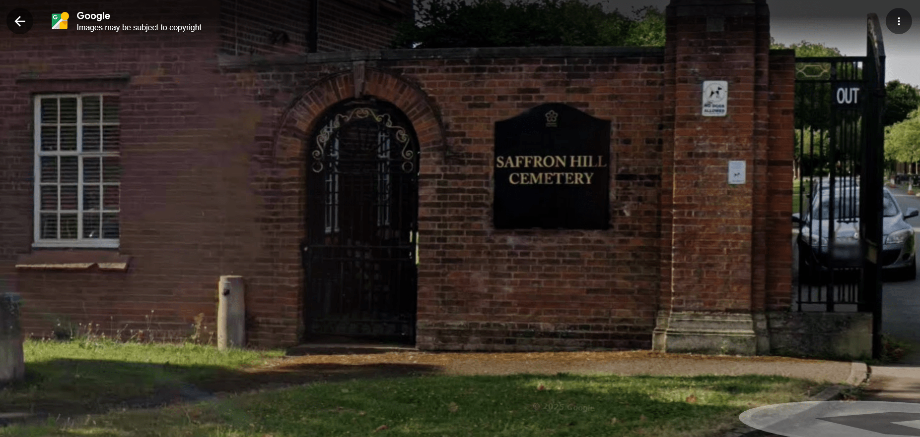 Saffron Hill Cemetery on Stonesby Avenue Leicester