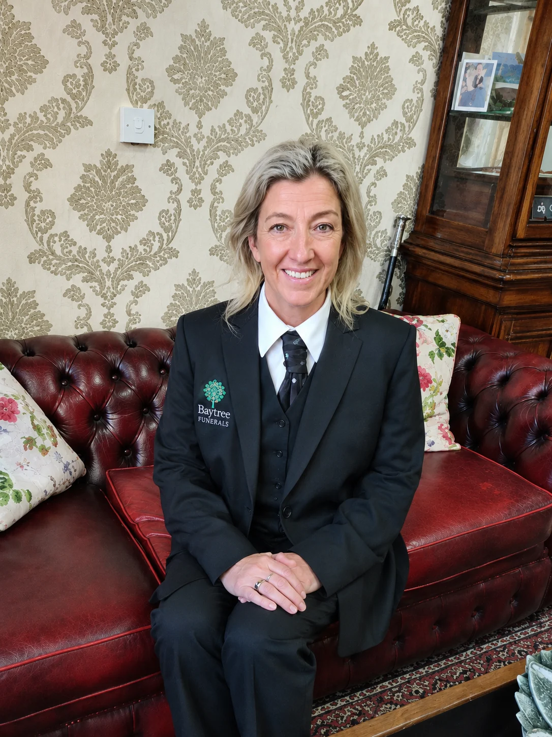 Samantha Ward funeral director supporting families in Kibworth Beauchamp